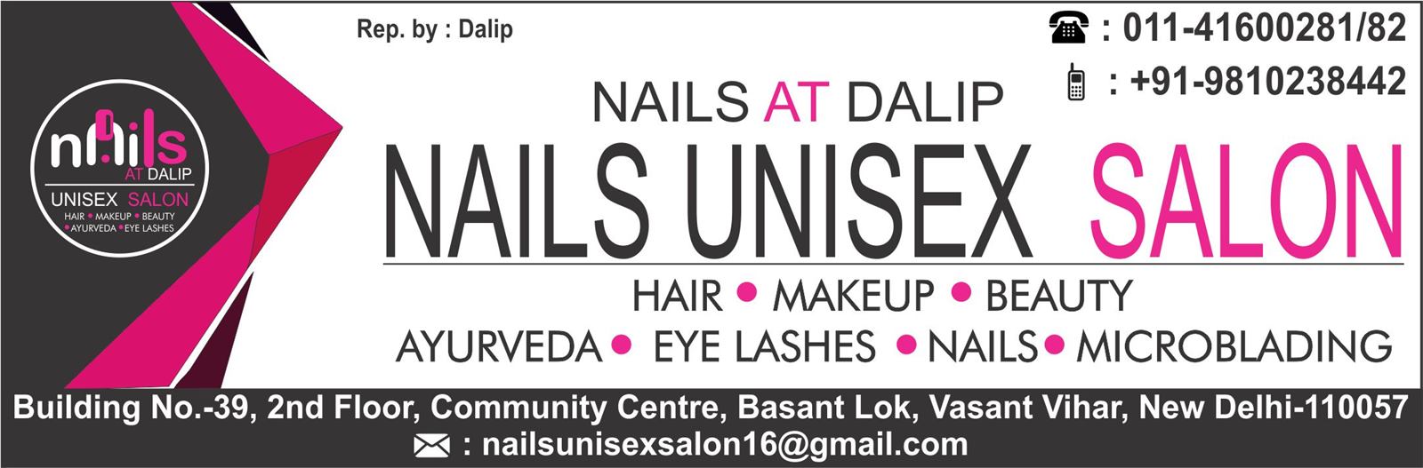NAILS AT DALIP UNISEX  SALON